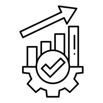 Improvement Line Icon Stock Illustration