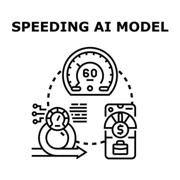 Improving ai model performance and business efficiency Stockillustratie