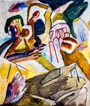 Improvisation 18 (with tombstone) Stock Illustration