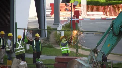 Imprudence at Work Stock-Footage 8837894