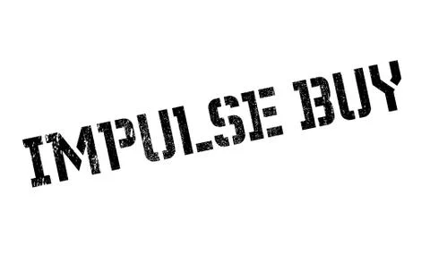 Impulse Buy rubber stamp Stock Illustration