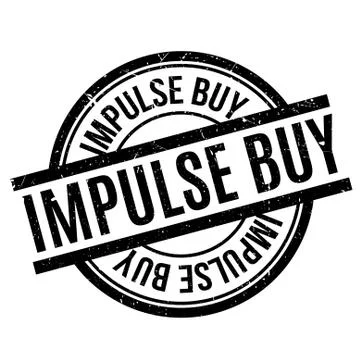 Impulse Buy rubber stamp Stock Illustration