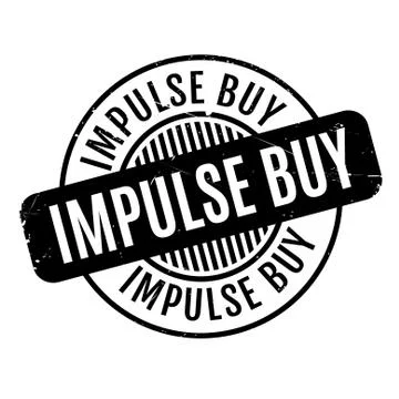 Impulse Buy rubber stamp Stock Illustration