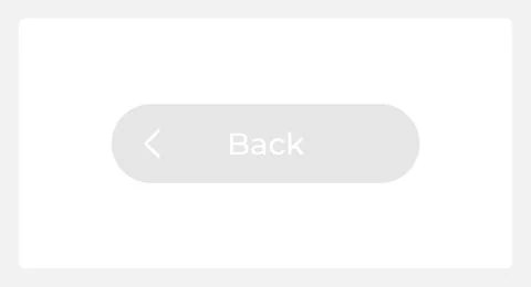 Inactive back button UI element template イラスト素材
