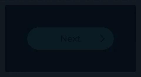 Inactive next step button UI element template Stockillustratie