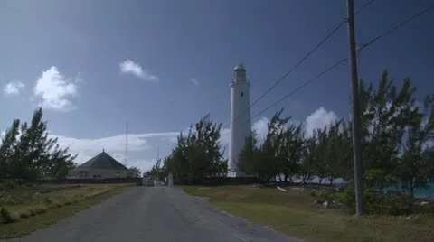 Inagua Lighthouse Stock Footage 10908876