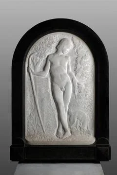 ï»¿Narcyz. Glicenstein, Henryk (1870-1942), sculptor Copyright: xpiemagsx  Stock Photos