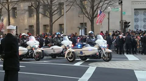 Inaugural Parade Vídeo Stock 20523288