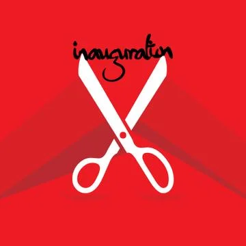 Inauguration concept Stock Illustration