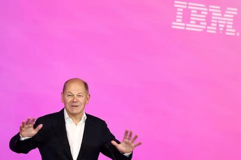 Inauguration of the first IBM Quantum Data Center in Europe, in Ehningen, German Stock Photos