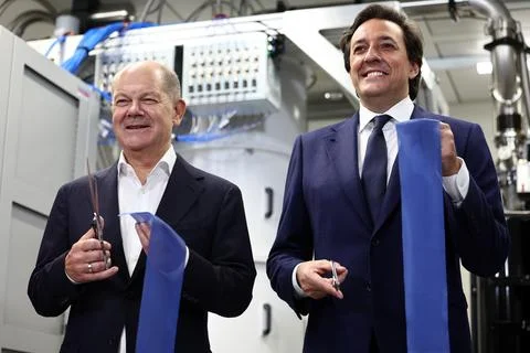 Inauguration of the first IBM Quantum Data Center in Europe, in Ehningen, German Stock Photos