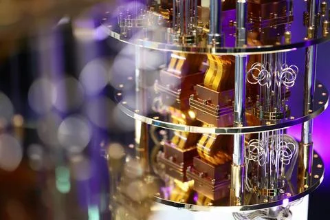 Inauguration of the first IBM Quantum Data Center in Europe, in Ehningen, German Stock Photos