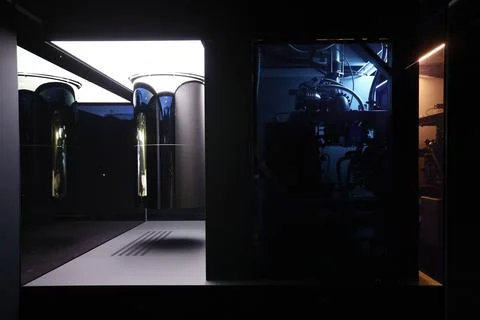 Inauguration of the first IBM Quantum Data Center in Europe, in Ehningen, German Stock Photos