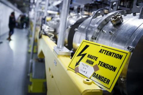 Inauguration of the LINAC 4 linear accelerator at CERN, Meyrin, Switzerland - 09 Stock Photos