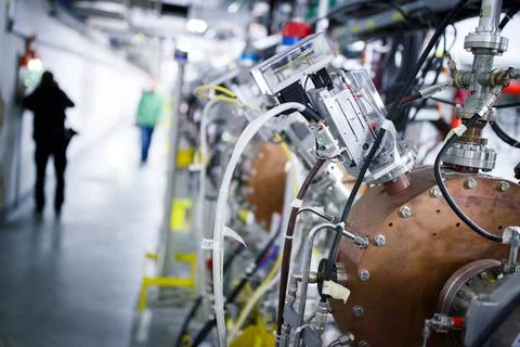 Inauguration of the LINAC 4 linear accelerator at CERN, Meyrin, Switzerland - 09 Stock Photos