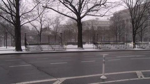 Inauguration Parade Bleachers Video stock 125867409