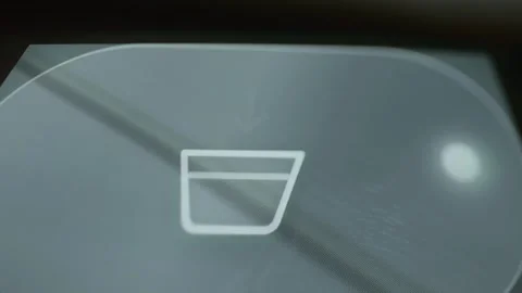 Inbound arrow above open container Stock Footage 344844726