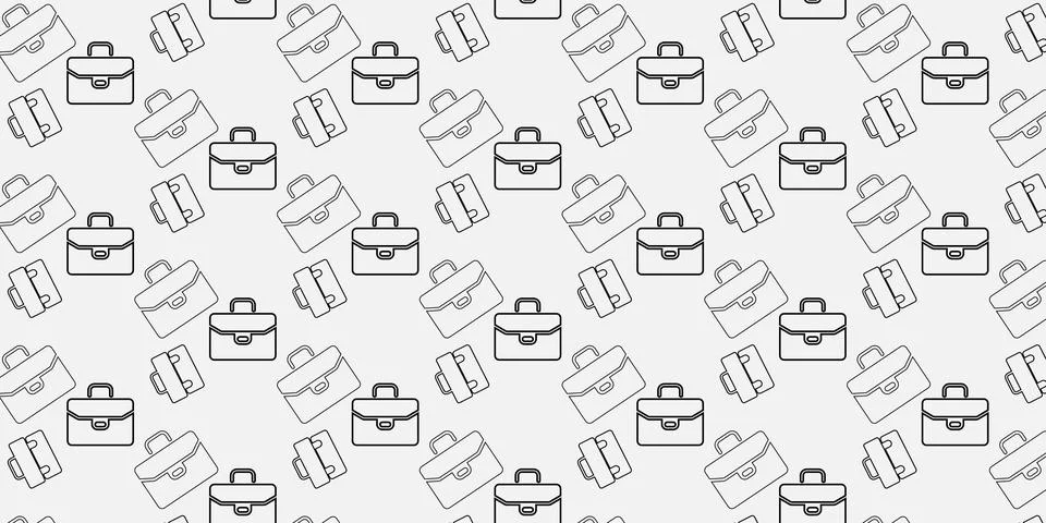 Inbox and Email Pattern Background for Communication and Messaging Stock Illustration
