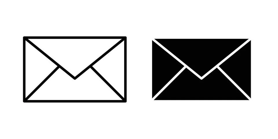 Inbox icon Illustration Eps10 for web or app Stock Illustration