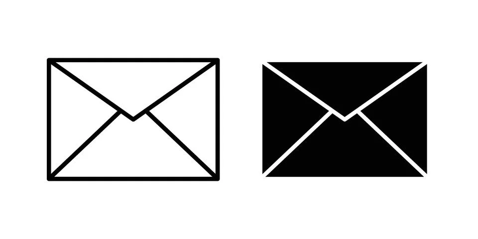 Inbox icon vector design illustrations Stock Illustration