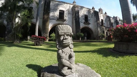 Inca Statue Stock Footage 86362920