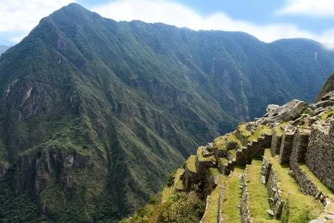 Inca terraces 库存照片