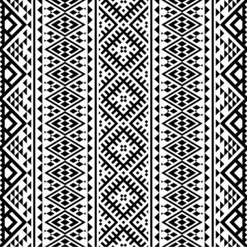 Inca traditional motif pattern design Illustrazione stock