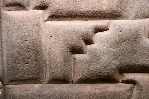 Inca wall Foto stock