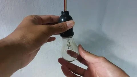 Incandescent lamp Stock Photos