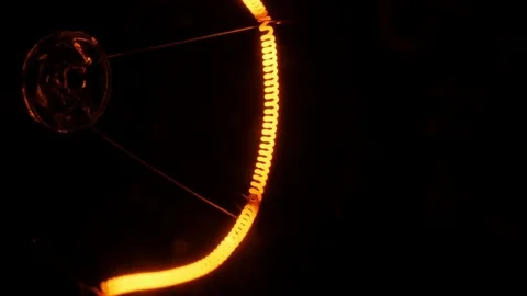 Incandescent Light Bulb Stock Footage 71498897
