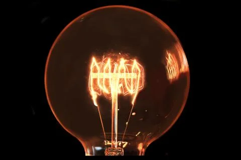 Incandescent light bulb Foto stock