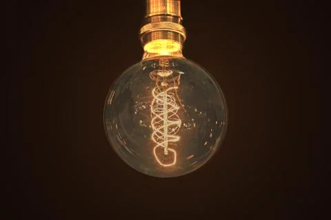 Incandescent light bulb Stock Photos