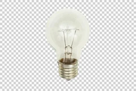 Incandescent light bulb representing creativity and inspiration Stock Photos