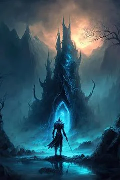 The incantations of iriolarthas Stock Illustration