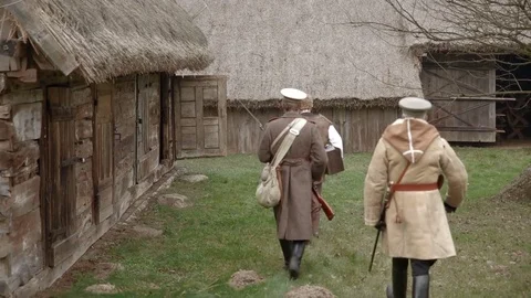 Incarnation to army in Poland. FULL HD Video stock 82650662