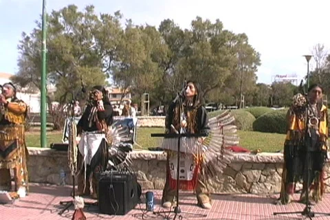Incas music Stock Footage 125108