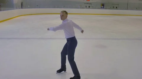 Incendiary The Dance on Ice Stock Footage 69999757