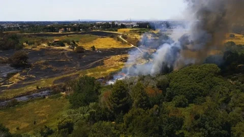 Incendio Roma 2 Video stock 196745544