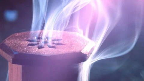 INCENSE BURNER Stock Footage 126878648