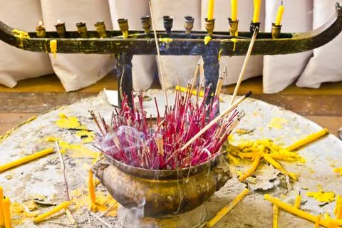 Incense burner Stock Photos