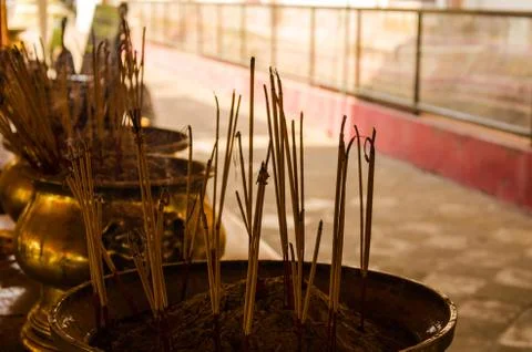 Incense burner Stock Photos