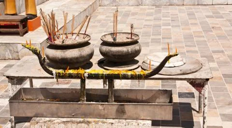 Incense burner. Stock Photos