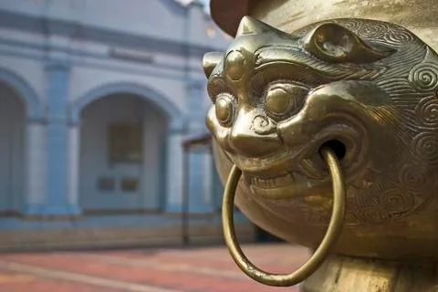 Incense Burner Statue Stock Photos