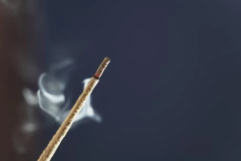 Incense burning 库存照片