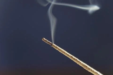 Incense burning 库存照片