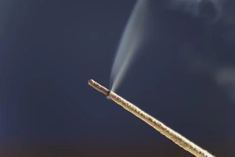 Incense burning Stock Photos