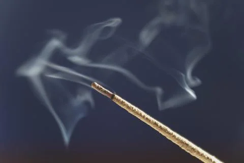 Incense burning Stock Photos