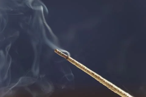 Incense burning Stock Photos