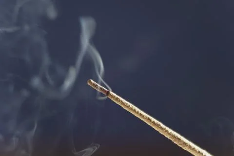 Incense burning 库存照片