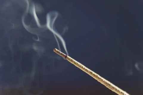 Incense burning Stock Photos
